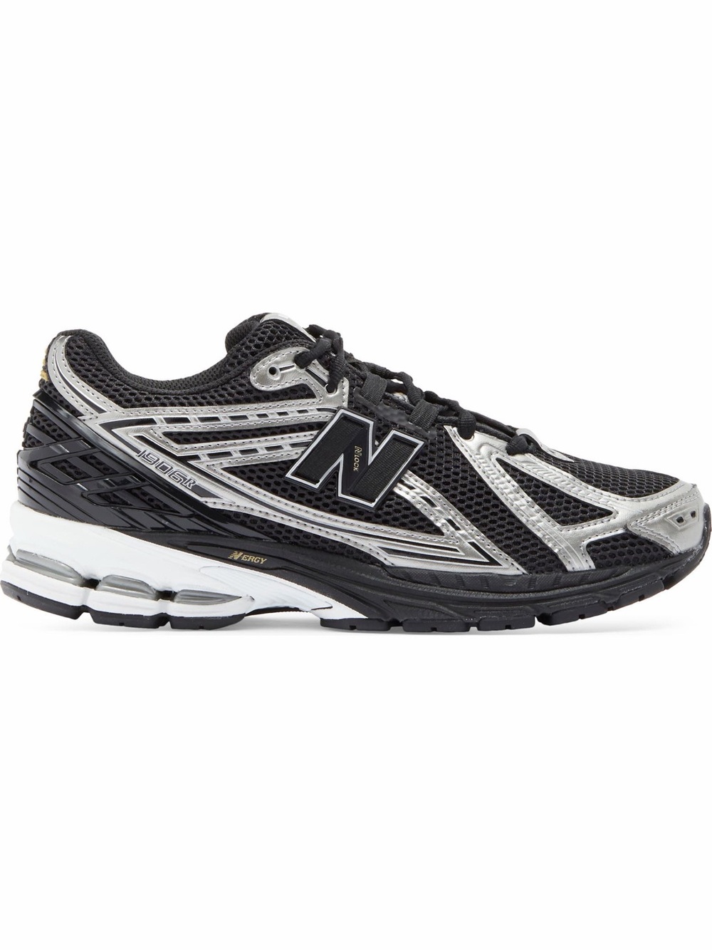 New Balance 1906r Men’s Black and Silver Mesh Athletic Running Shoes